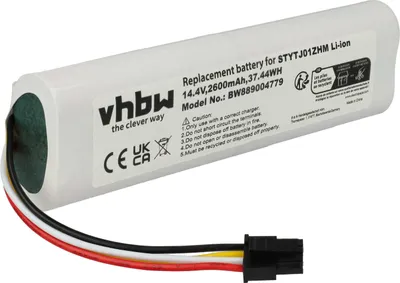 Produktbild von vhbw Akku kompatibel mit Xiaomi Saugroboter (Akku - Kapazität in mAh mAh, Akku - Elektrische Spannung in V V, Li-Ion)