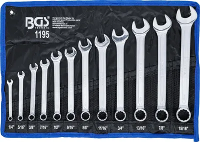 Zdjęcie produktu dla BGS technic Combination Spanner Set, 1,75 kg