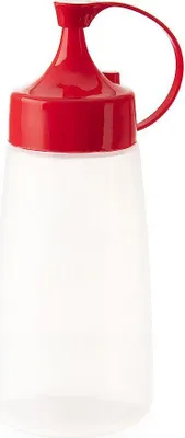Obrázok produktu pre Orion fľaša Fľaša na vodu Fľaša na pitie s dávkovačom a uzáverom / dávkovačom Dávkovacia fľaša Nádoba na omáčku Fľaša na omáčku 340 ml
