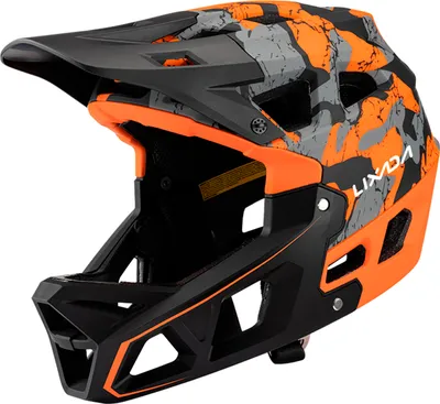 Zdjęcie produktu dla Kask rowerowy LIXADA, kask na rower górski, kask na rower terenowy, z raportem z testów bezpieczeństwa EN1078, rozmiar L (36,8 x 24,6 x 28 cm/14,5 x 9,7 x 11 cali)