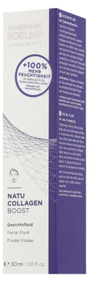 Produktbild von Annemarie Börlind Natu Collagen, Reinigungscreme, Universal, Feuchtigkeitsspendend, AQUA [WATER], ALCOHOL, GLYCERIN, SQUALANE, BUTYROSPERMUM PARKII BUTTER [SHEA], ASCORBYL GLUCOSIDE,..., 30 ml, 1 Stück(e)