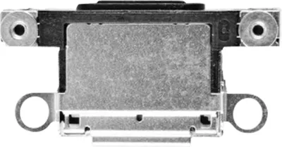 Image de Clappio, connecteur de charge USB-C 28 broches pour iPhone 15 et 15 Plus, noir