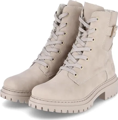 Produktbild von Rieker Winterstiefeletten Damen Textil & Synthetik Beige Größe: 36