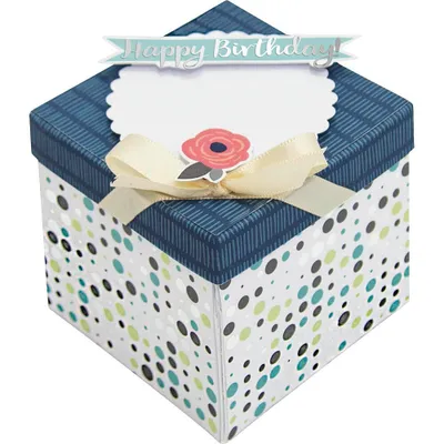 Obrázok produktu pre Folia 11611 - Geschenkverpackungsbox - Mehrfarben - Abbildung - Papier - Geburtstag