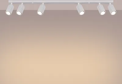 Zdjęcie produktu dla Spot KARBON biały 6xGU10x10W aluminium wym:16,5x117x6,5cm IP20 Sollux Lighting
