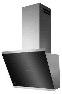 A modern kitchen range hood.