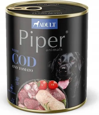 Produktbild von Dolina Noteci Piper mit Kabeljau - Nasses Hundefutter 800 g
