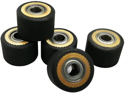 5 Andruckrollen für Plotter, 4x10x14 mm, Ersatz