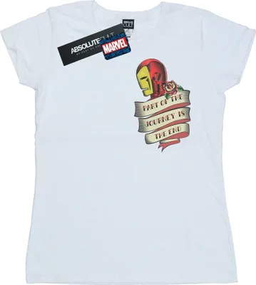 Produktbild von Marvel - T-Shirt für Damen BI34738 (S) (Weiß)