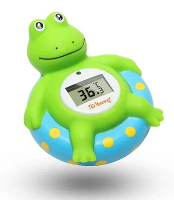 Zdjęcie produktu dla Baby Termometr do Wody, Pływająca Zabawka, Dokładny Pomiar Temperatury, Niebieski, dla Maluchów