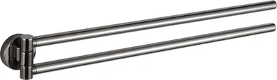 Obrázek produktu pro Mexen Remo dvojitý otočný věšák na ručník, černý chrom - 70507255-73