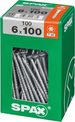 Obrázok produktu pre Spax TRX zápustná hlava Wirox 6x100 XXL