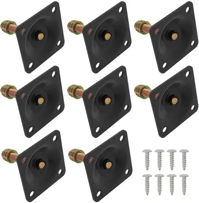 8 Sets M8 - Schrägfüße 12°