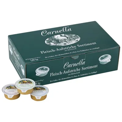 Obrázok produktu pre Carnella mäsová nátierka s mliečnymi bielkovinami 60 porcií 1440g