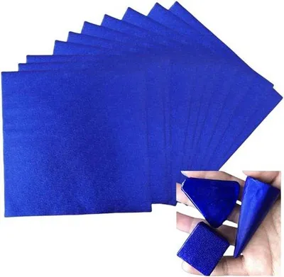Zdjęcie produktu dla Prosta folia aluminiowa do czekolady i karmelu, 10 x 10 cm