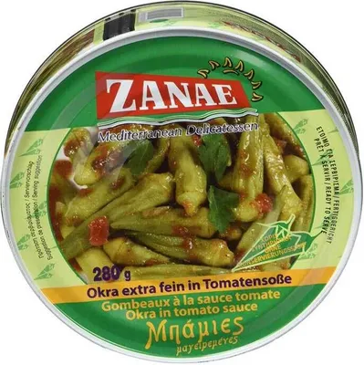 Image de Zanae Gombo Délicatesse méditerranéenne extra fine à l'huile 280g 2pcs