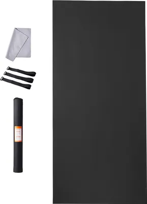 Produktbild von SucceBuy-Trainingsmatte, 3,6 x 1,8 m, hohe Dichte, rutschfest, für Yoga, Fitness, Training, Zuhause, 0 V, hochwertiges Material