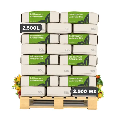 Produktbild von Bodenverbesserer - Aktivator Mix (2500 Liter für 2500m2) - Organifer