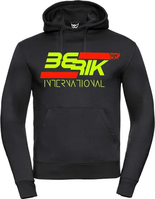 Produktbild von Berik International Hoodie, schwarz/neon, S