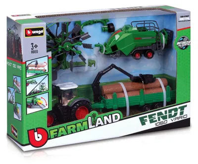 Zdjęcie produktu dla BBURAGO 18-31668F, Model ciągnika, Wstępnie zmontowany, Fendt 1050, Każda płeć, Metal, Plastik, 3 lat(a)