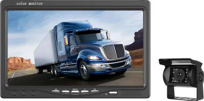 Produktbild von Auto-Monitor, kabellose Rückfahrkamera, Nachtsichtfähigkeit, Monitor mit 1 Kamera