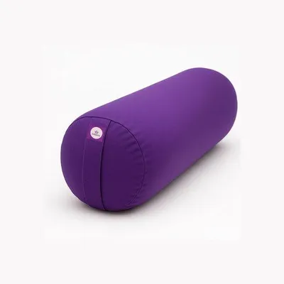 Produktbild von Famanu Yoga Bolster Rund - Unterstützung für restorative Yoga, Yin Yoga und hüftöffnende Positionen