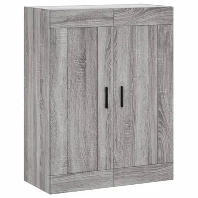 Produktbild von Wandschrank Grau Sonoma 69,5x34x90 cm Holzwerkstoff