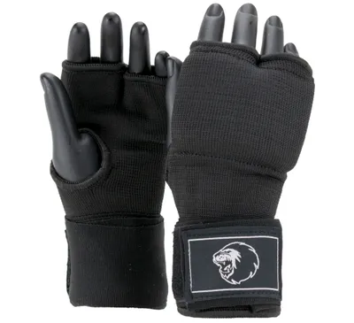 Produktbild von Schaumstoff-Innenhandschuhe - Schwarz/Weiß
