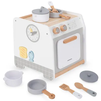 Obrázek produktu pro Dřevěná kuchyňka - vzdělávací kostka