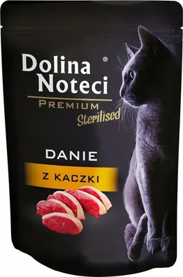 Immagine prodotto di Dolina Noteci Premium Cat Sterilised Duck sacchetto di cibo 85g