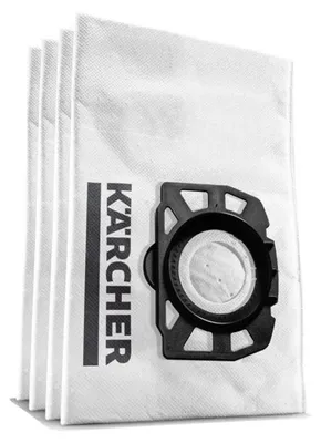 Produktbild von Kärcher 6.959-130.0 Filterbeutel 4x Filtertüten für WD3 NassTrockensauger Staubsauger