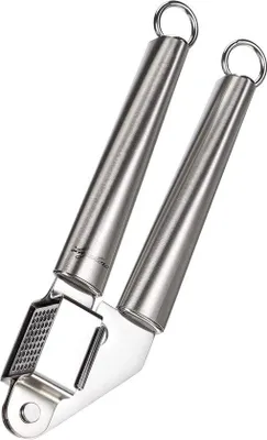 Produktbild von Famanu Knoblauchpresse aus Edelstahl - ergonomischer Griff