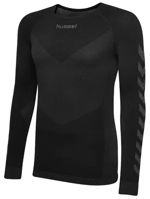 Produktbild von hummel 202638-2001-XL/XXL, Erwachsener, Weiblich, Sportpullover, Schwarz, Grau, Rundhals, Muster