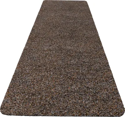 Produktbild von Fußmatte Türvorleger Schmurzfangmatte POET 40x120cm Kräusel Dunkelbraun Robust Wasserabweisend