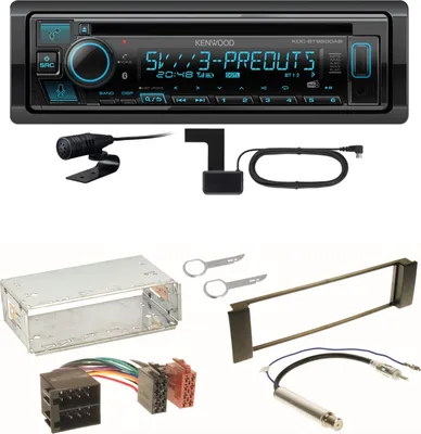 Produktbild von Kenwood KDC-BT960DAB Bluetooth DAB USB CD Einbauset für Seat Leon Toledo 1M
