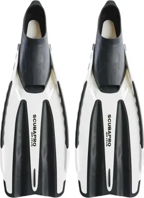 Image de Scubapro Jet Club, palmes de plongée, couleur verte, pointure européenne 42-43. (Couleur verte, pointure européenne 42-43.)