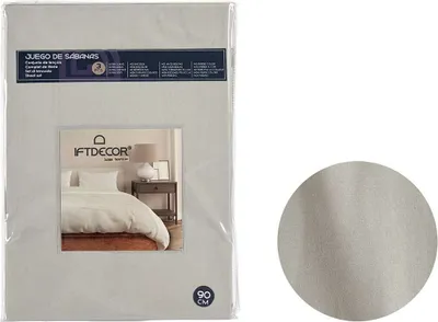 Image de Ensemble de literie Gris Matelas simple 3 pièces