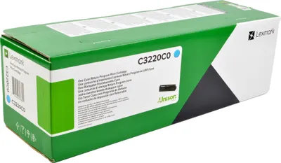 Produktbild von Lexmark C3220C0, 1500 Seiten, Cyan, 1 Stück(e)