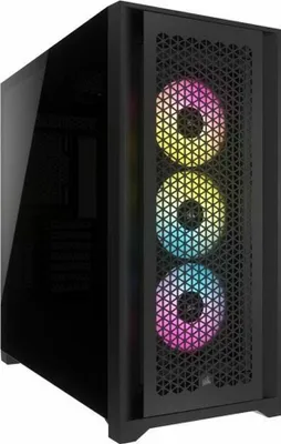 Image de CORSAIR Geh Midi FRAME 5000D RS ARGB Airflow Case, Black