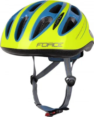Produktbild von Helm FORCE LARK gelb-blaue M (54-58 cm) %%%