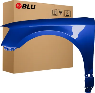 Immagine prodotto di BLU Parafango compatibile con Audi A3 8P II-generation LIFT LZ5C Sinistra Blau MauritiusBlau OzeanBlau | 2008-2012 | Anteriore | Verniciato | Pronto per il montaggio | Acciaio