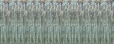 Produktbild von Dekorative Fransengirlande in Silber, 3 Meter Länge und ca. 38 cm Höhe