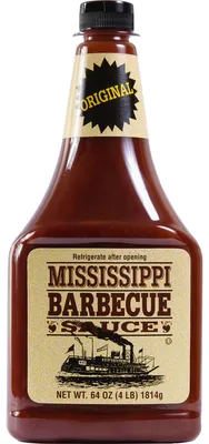 Produktbild von Mississippi Original Barbecue Sauce Marinade zum Grillen 1814ml