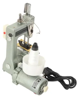 Immagine prodotto di Macchina da cucire portatile per sacchi - GK9-2, macchina da cucire industriale - 130 W - 220 V - Punto overlock - 12.000 giri/min - Adatta per sacchi tessuti