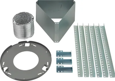 Produktbild von Klarstein Dunstabzug, Insel-Dunstabzug Freihängend, Abluft/Umluft Dunstabzug zur Deckenmontage, Dunstabzugshaube mit 3 Stufen, Timer, 650m³/h Luftstrom & Aktivkohle-Filter, Inselhaube für die Decke