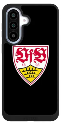 Produktbild von NIVOCASE Handyhülle für Samsung Galaxy A37 5G Hülle NIVOpure Case Schwarz Offizielles Lizenzprodukt VfB Stuttgart Wappen