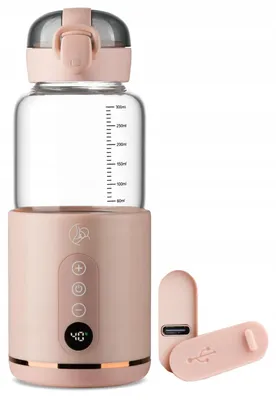 Obrázek produktu pro Přenosný ohřívač lahví My Baby Bottle, určený pro ohřívání mléka a vody, s certifikací PZH