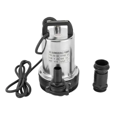 Image de Pompe à eau submersible, puissance 160W, débit 50L/min, 12V, EU