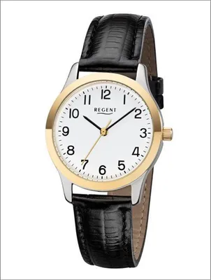 Produktbild von Regent - Herren -Armbanduhr- Lederarmband 11120116