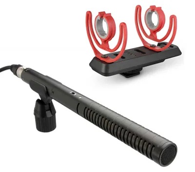 Immagine prodotto di Rode NTG-2 con spider per microfono SM3-R